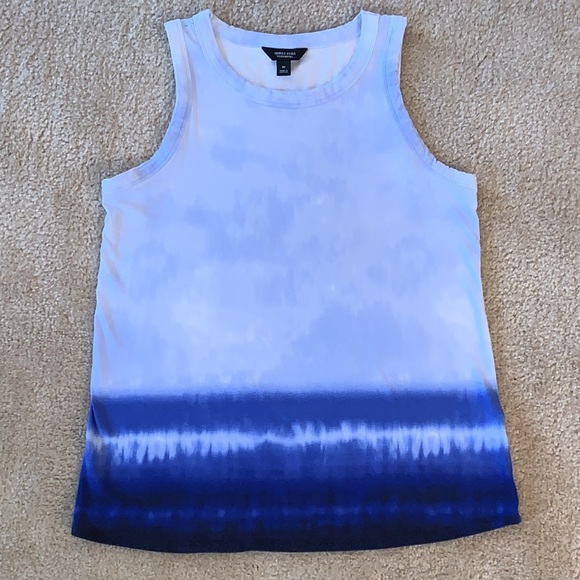 Simply Vera Vera Wang Tie-dye Tank, Size Medium, Blue - Picture 8 of 8